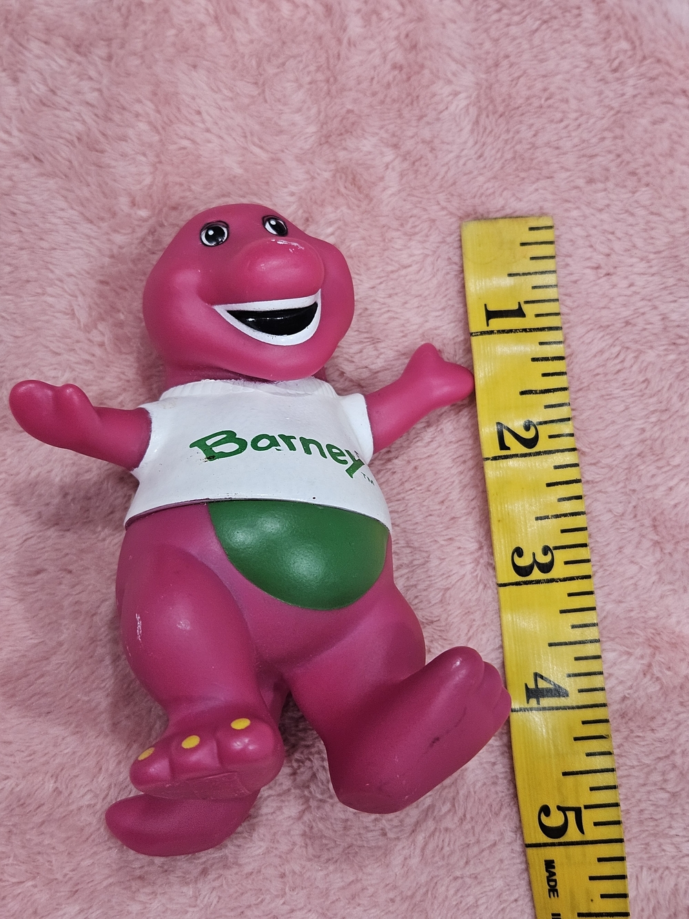Barneys New York Pink Dinosaur Figure Toy - Kids Collectible